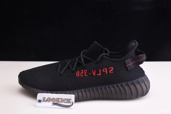 Yeezy 350 Boost Black V2 CP9652 Adidas Red 0816